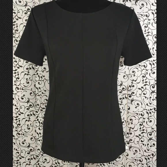 Ann Taylor Tops - Ann Taylor Black Short Sleeve Top
